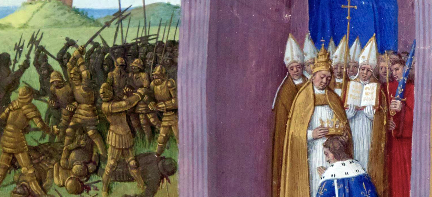 Coronation of Pepin the Short, Jean Fouquet