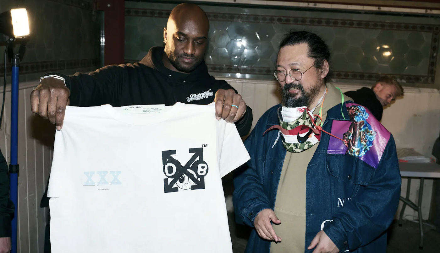 Virgil Abloh and Takashi Murakami