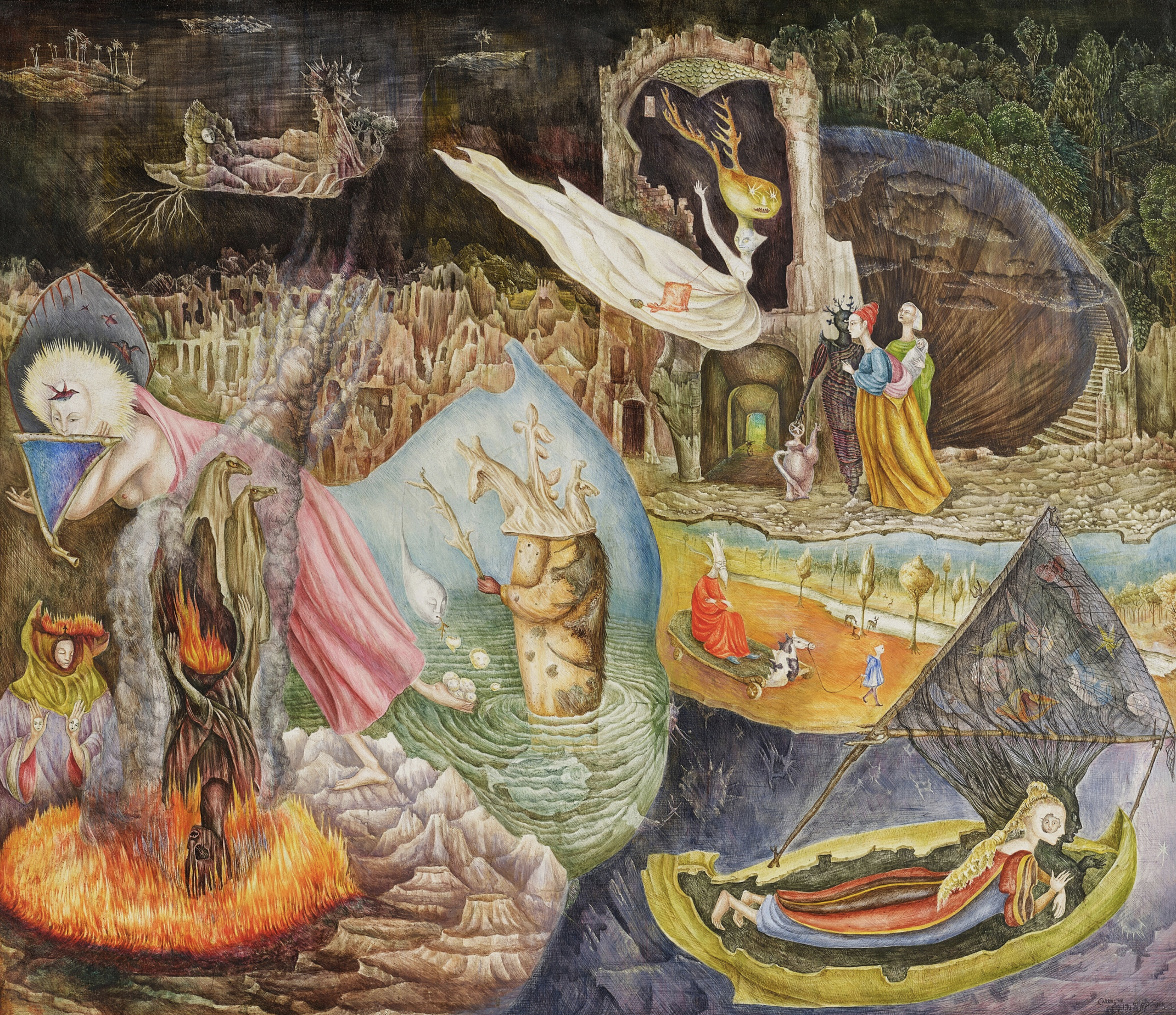 Les Distractions de Dagobert, Leonora Carrington